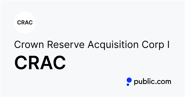 Crown Reserve Acquisition Corp. I logo